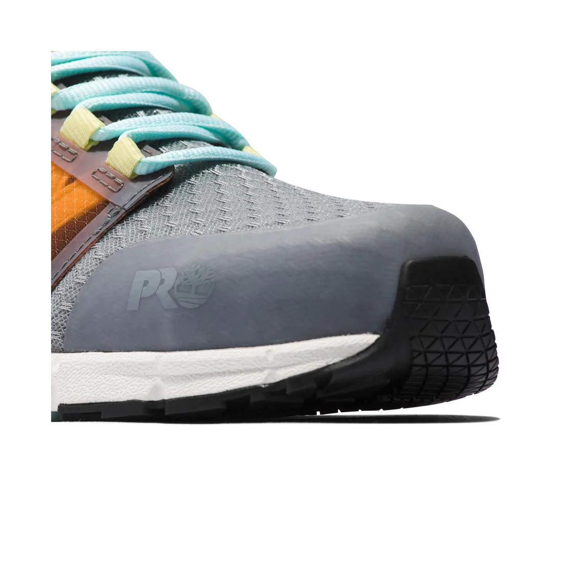 Women's Radius Composite-Toe Work Shoe Grey/Orange - Image 7