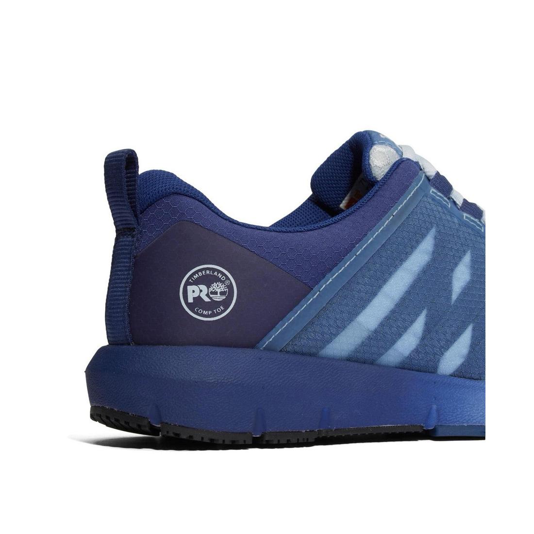 Women's Radius Composite-Toe Work Shoe Blue - Image 7
