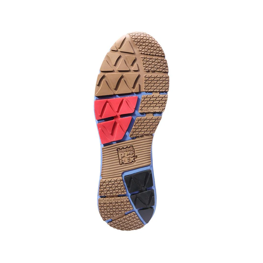 Women's Radius Knit Composite-Toe Work Shoe Black/Blue - Image 3