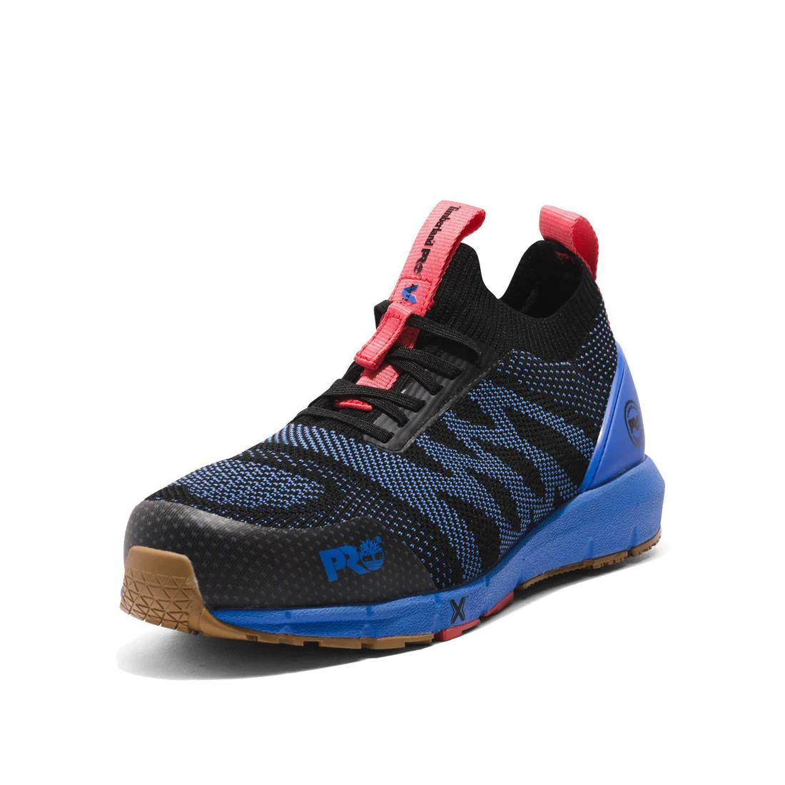 Women's Radius Knit Composite-Toe Work Shoe Black/Blue - Image 6