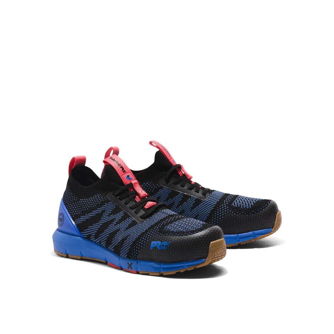 Women's Radius Knit Composite-Toe Work Shoe Black/Blue - Image 8