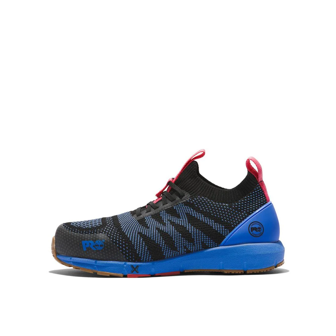 Women's Radius Knit Composite-Toe Work Shoe Black/Blue - Image 9