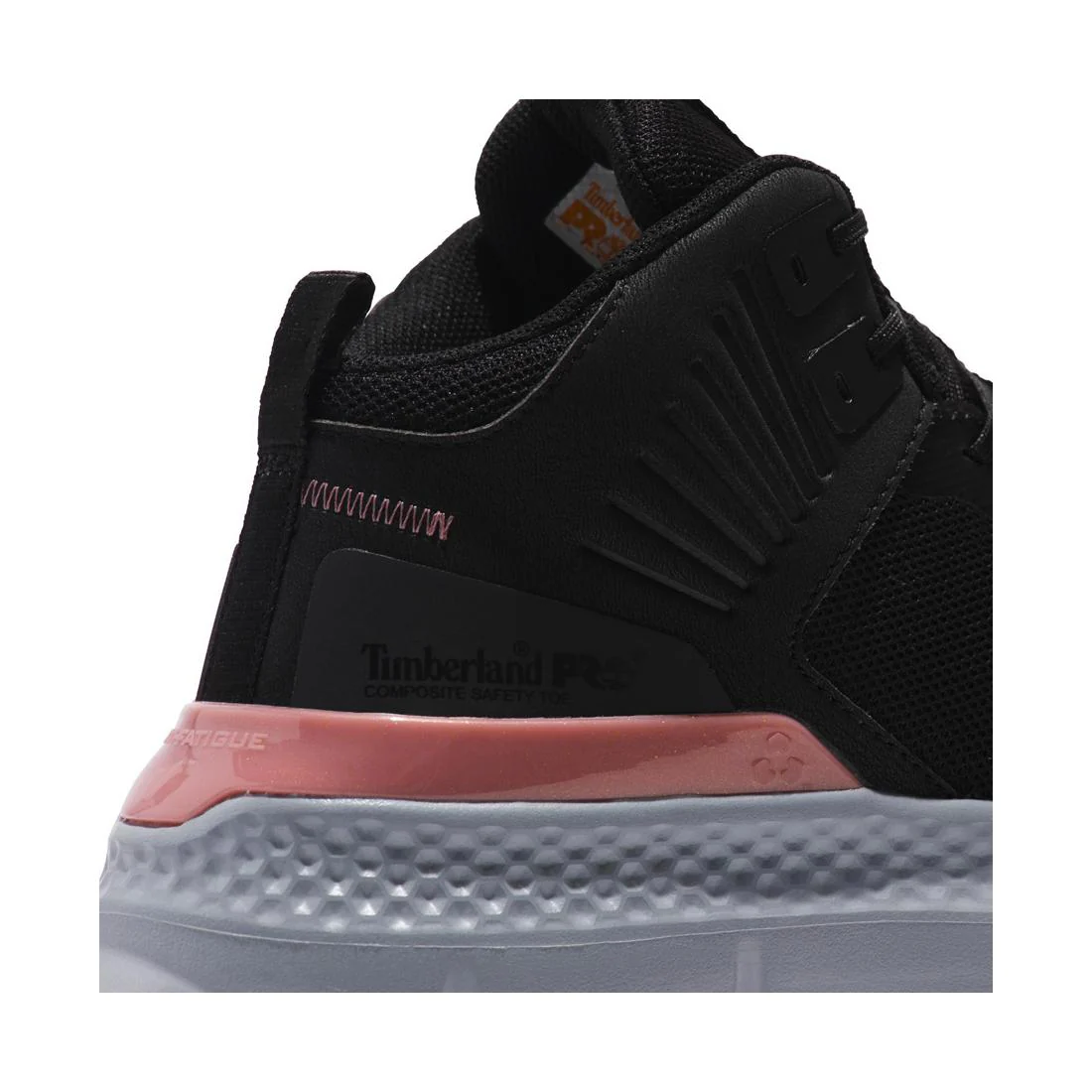 Women's Setra Composite-Toe Work Shoe Black/Grey - Image 7