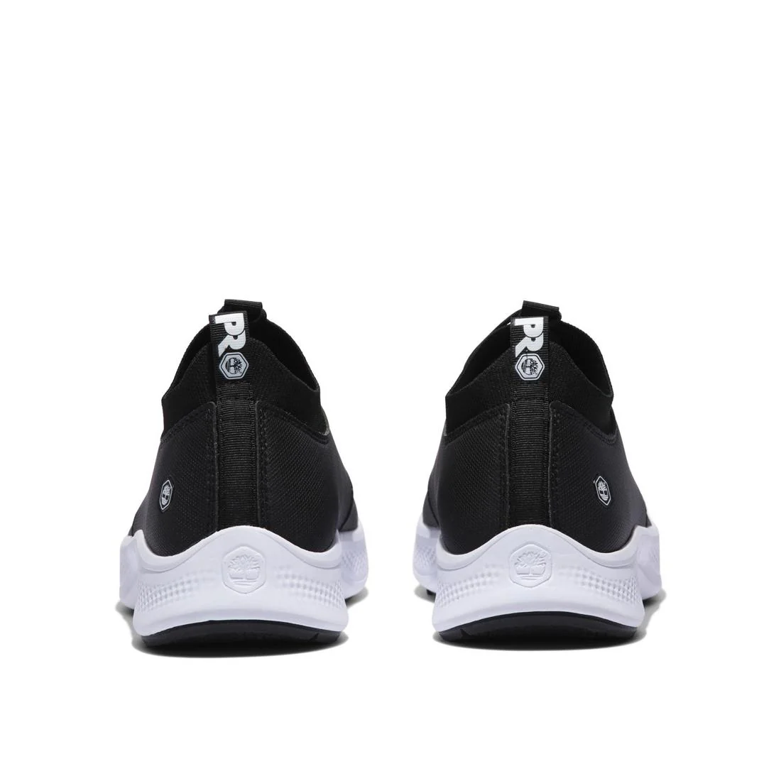 Women's Solace Max Soft-Toe Slip-On Shoe Black/White - Image 5