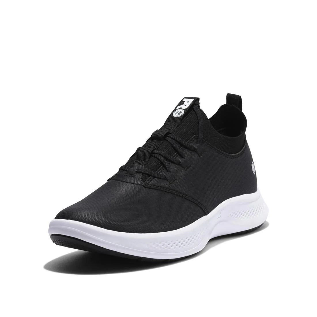 Women's Solace Max Soft-Toe Slip-On Shoe Black/White - Image 6