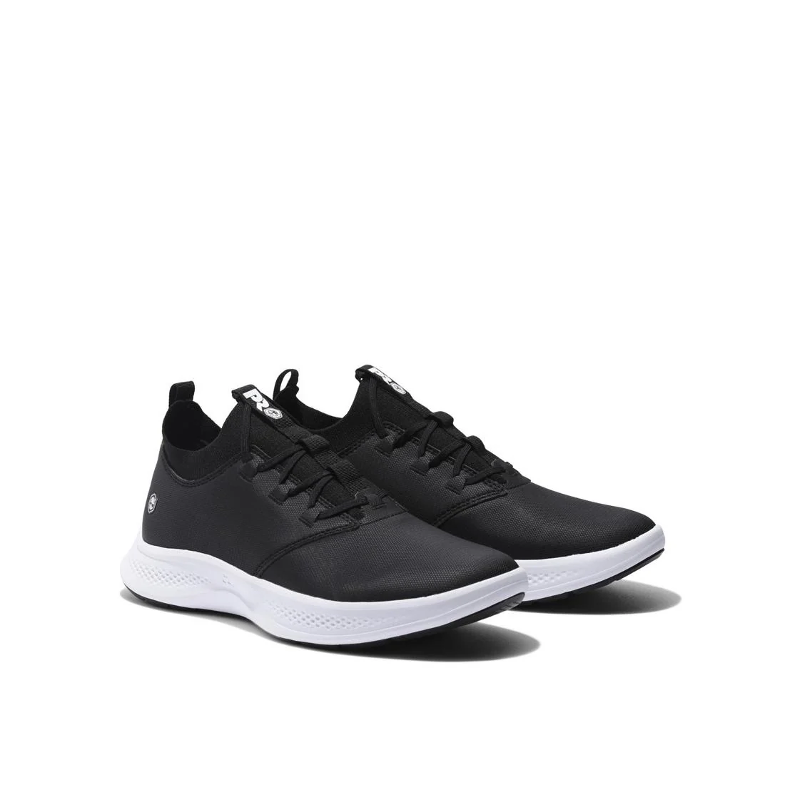 Women's Solace Max Soft-Toe Slip-On Shoe Black/White - Image 8