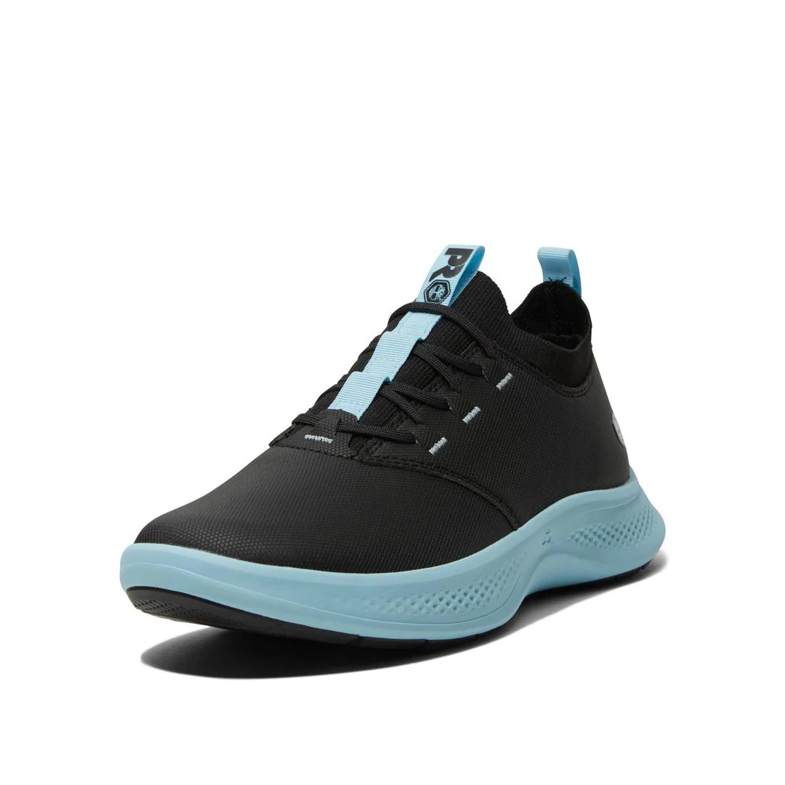 Women's Solace Max Soft-Toe Slip-On Shoe Black/Blue - Image 6