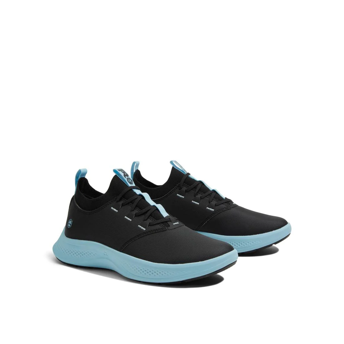 Women's Solace Max Soft-Toe Slip-On Shoe Black/Blue - Image 8