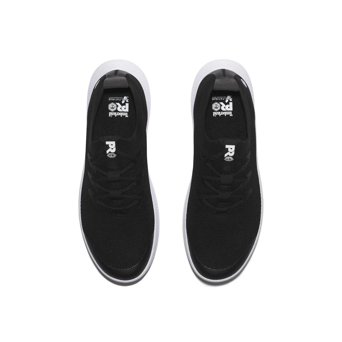Women's Solace Soft-Toe Slip-On Shoe Black/White - Image 4