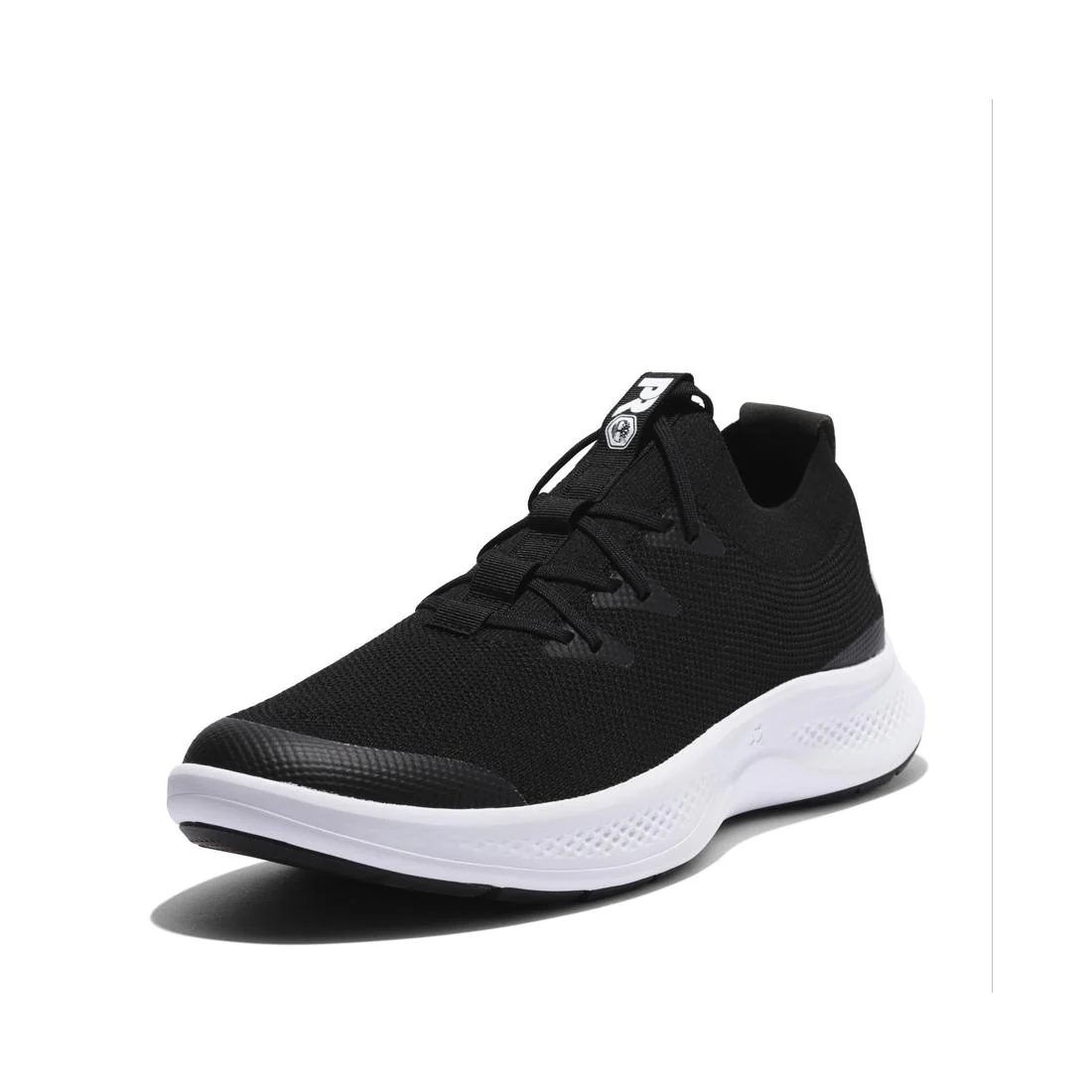 Women's Solace Soft-Toe Slip-On Shoe Black/White - Image 6