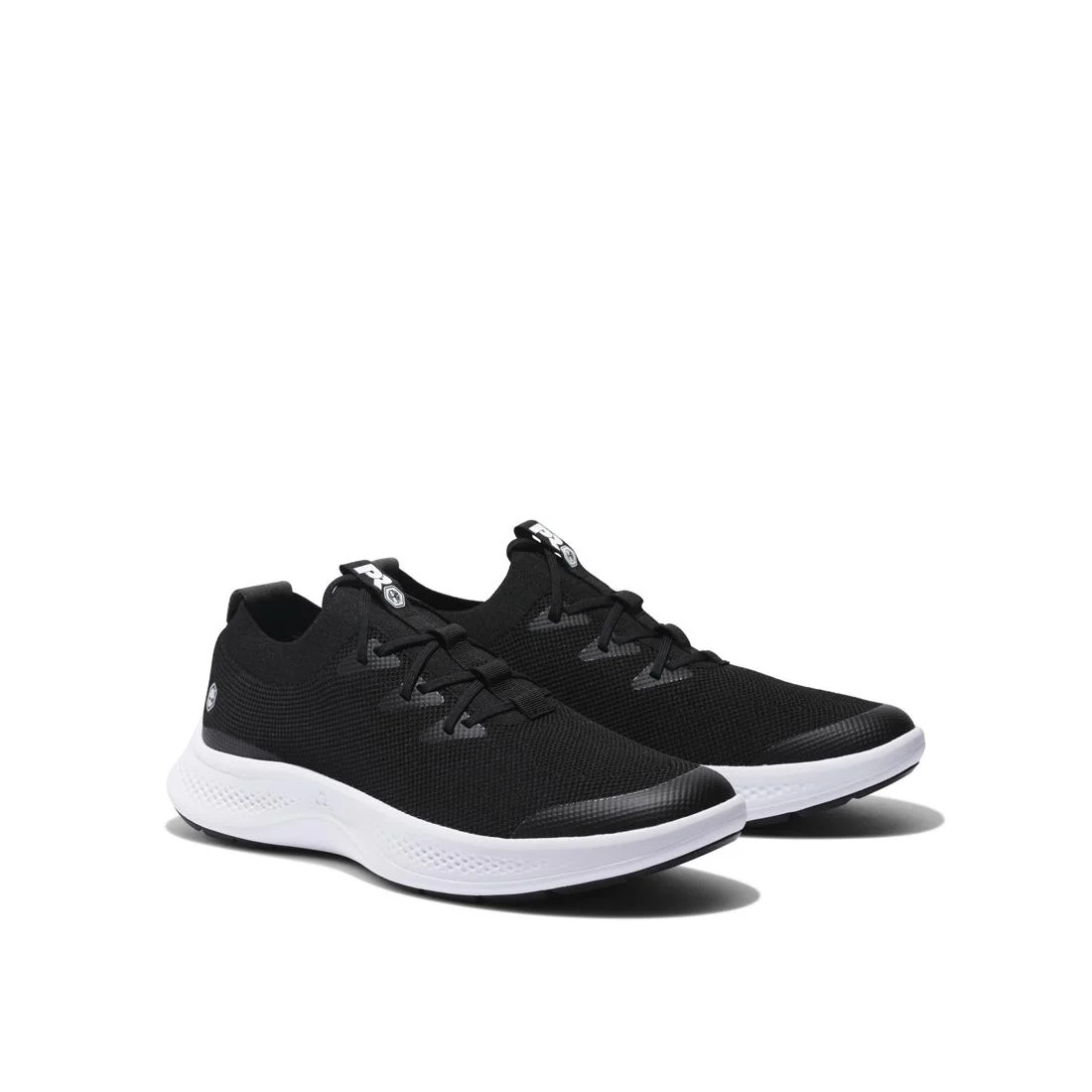 Women's Solace Soft-Toe Slip-On Shoe Black/White - Image 8