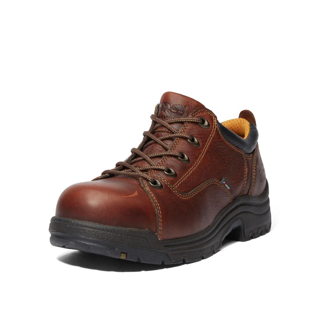 Women's Titan Alloy-Toe Oxford Work Shoe Brown - Image 6