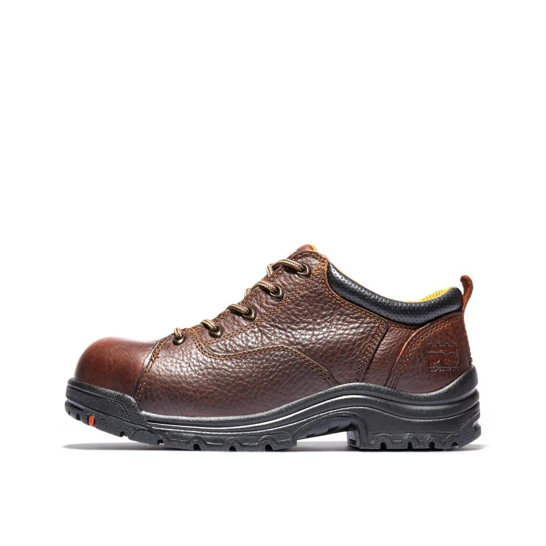 Women's Titan Alloy-Toe Oxford Work Shoe Brown - Image 9