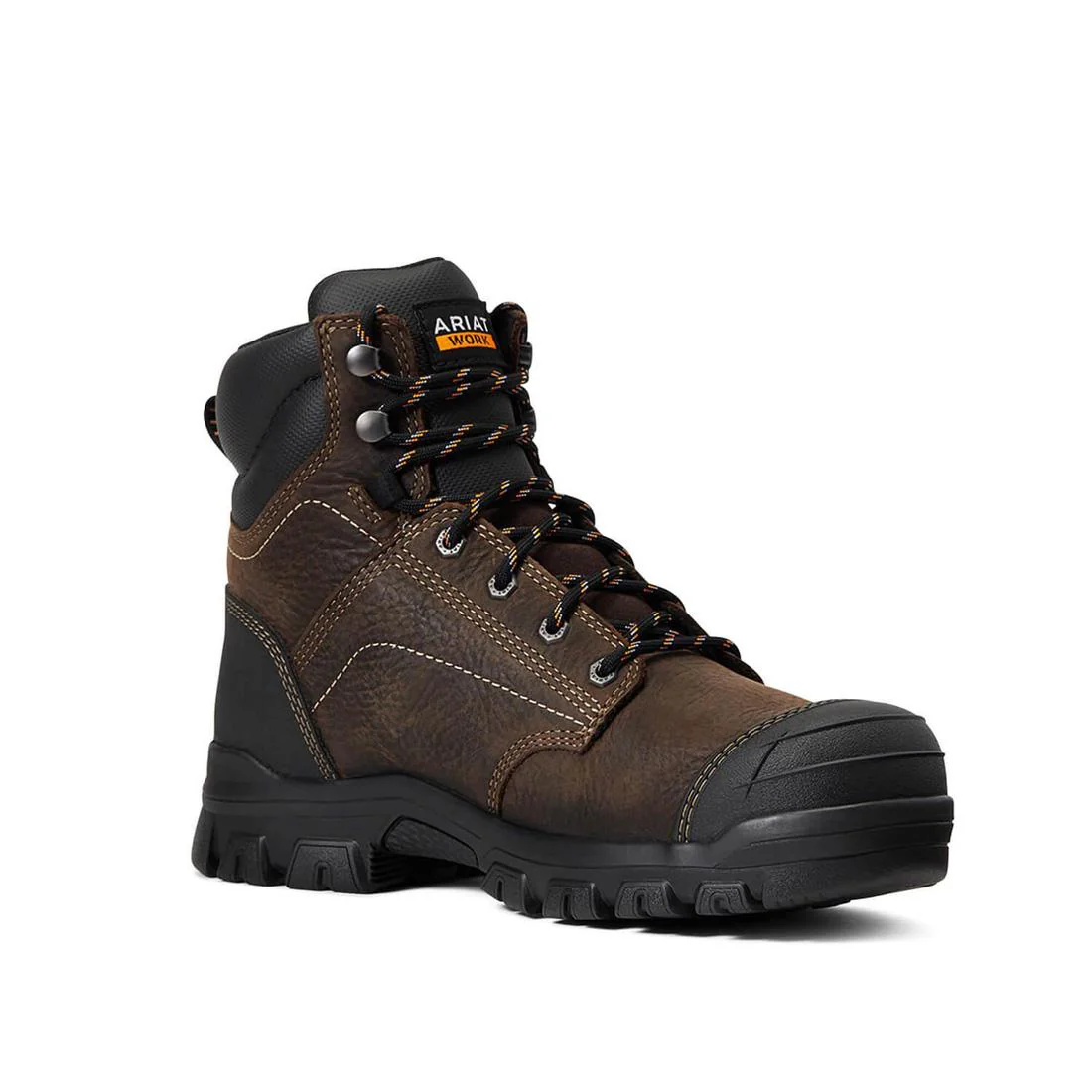Treadfast 6" Steel-Toe Waterproof Work Boot Brown - Image 3