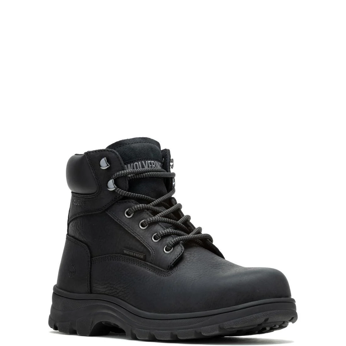 Carlsbad Waterproof Steel-Toe Work Boot Black - Image 2