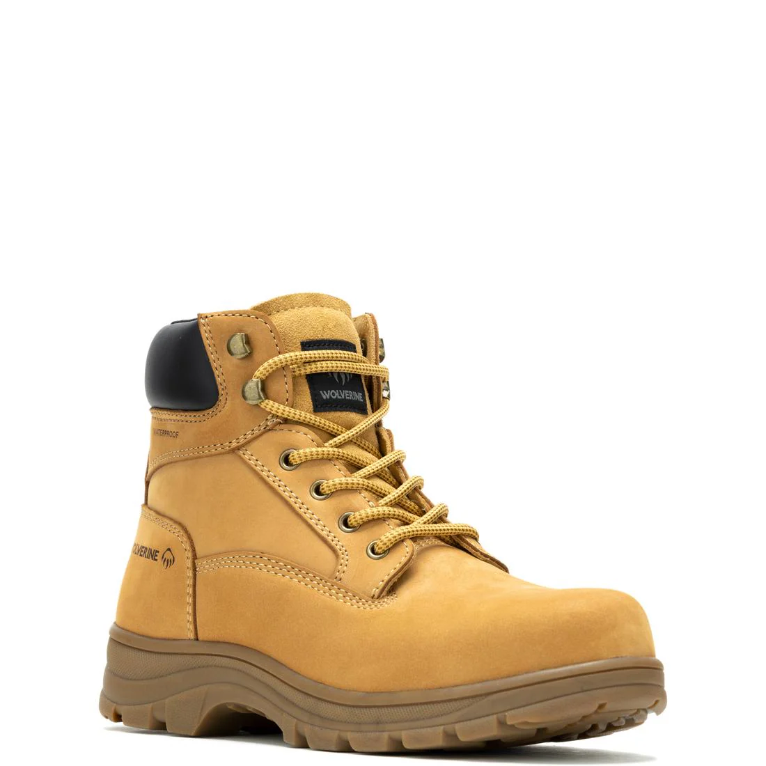 Carlsbad Waterproof Soft-Toe Work Boot Wheat - Image 2