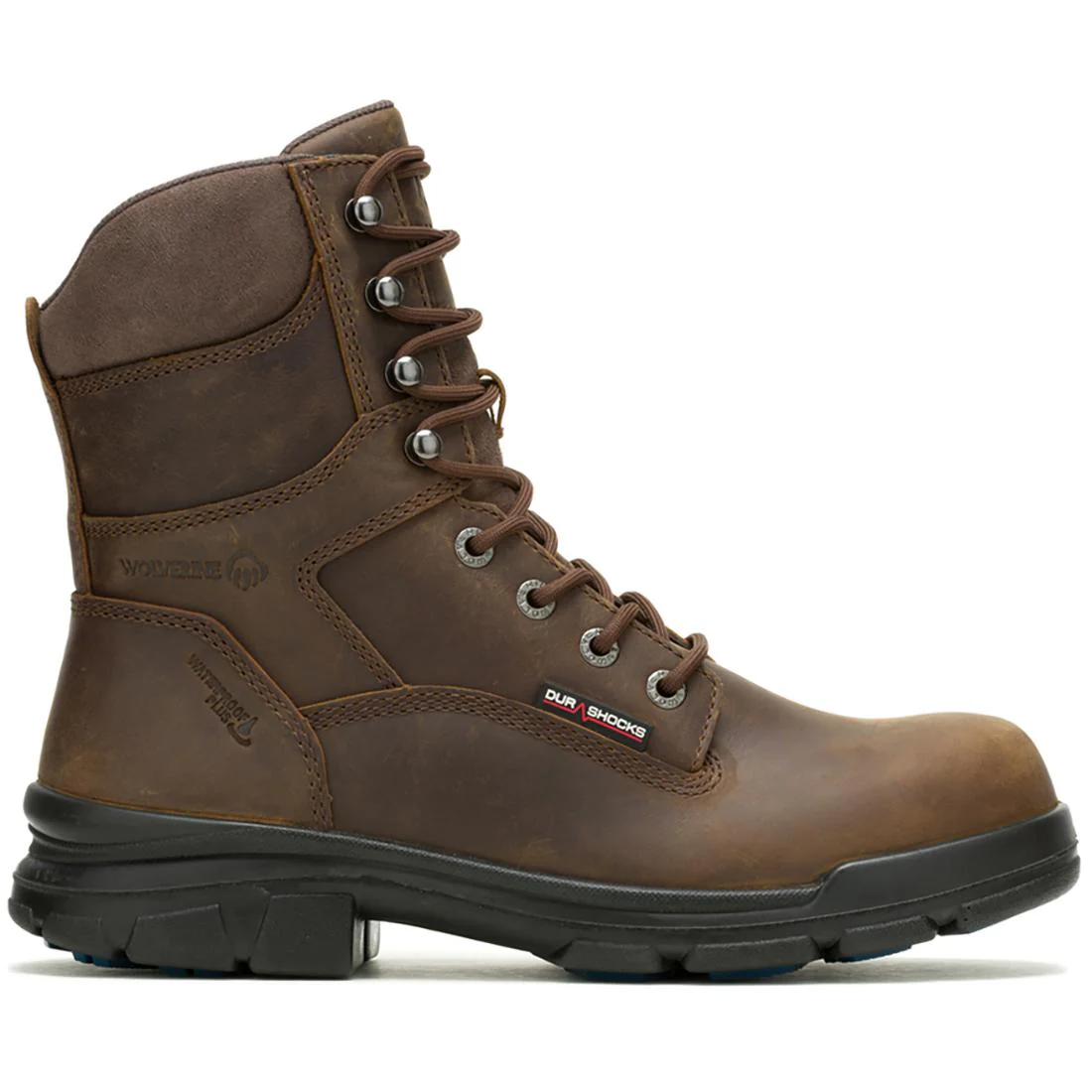 DuraShocks SR Icon 8" CarbonMax Toe WP Work Boot – Dark Brown