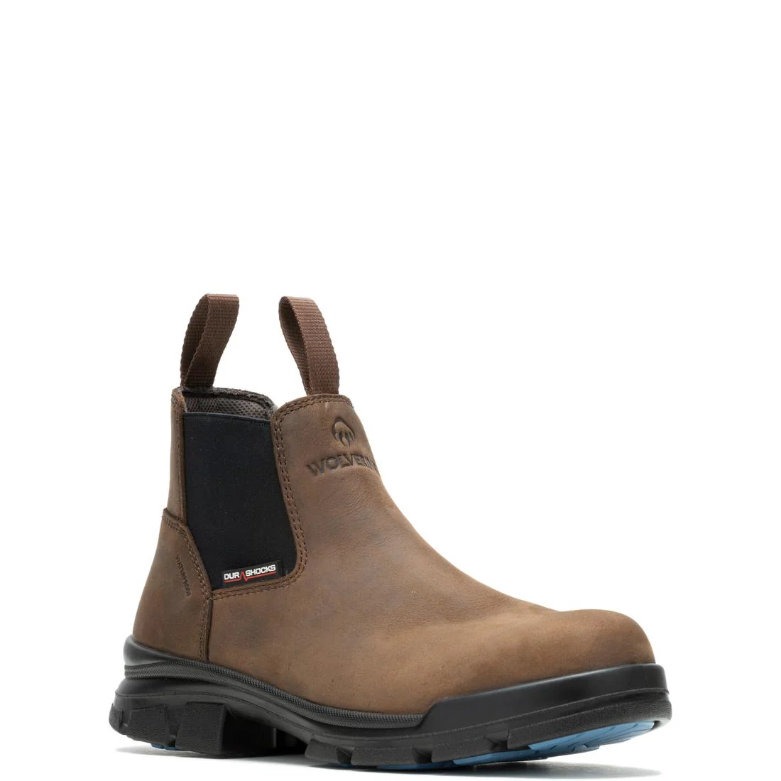 DuraShocks® SR Icon Soft Toe WP Romeo Chelsea Work Boot – Dark Brown - Image 2