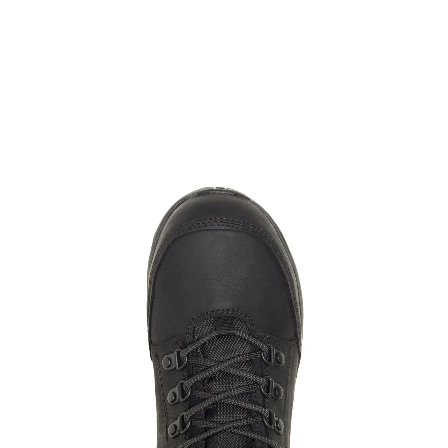 Grayson Waterproof Steel-Toe Mid Work Boot Black - Image 3