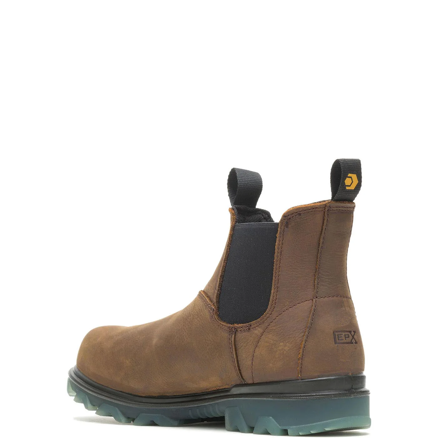 I-90 EPX 6" Waterproof Soft-Toe Chelsea Work Boot Brown - Image 3