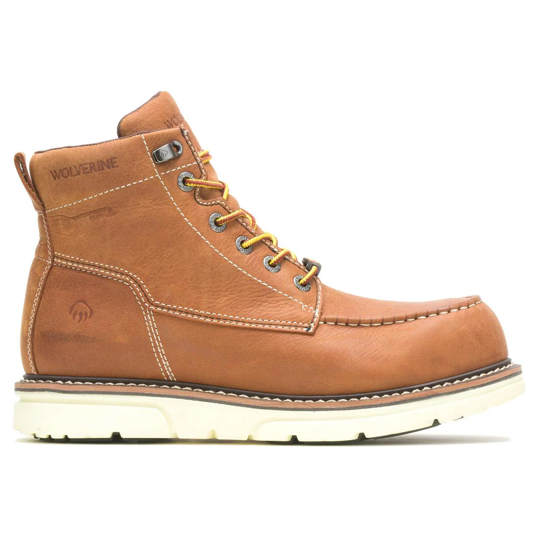 I-90 DuraShocks® 6" Moc Toe CarbonMax® Waterproof Work Boot – Gold