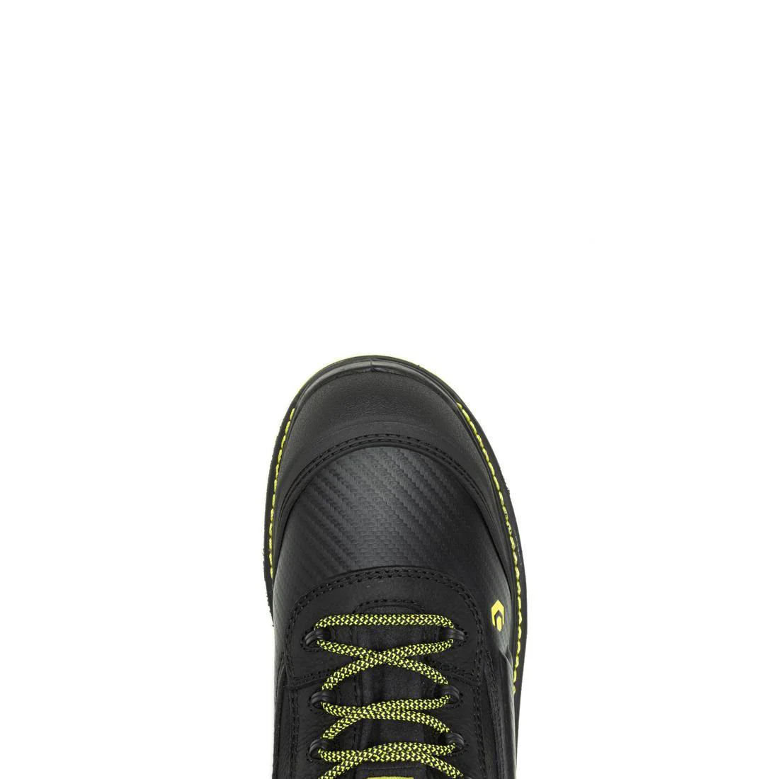 Overpass 6" CarbonMax Toe WP Work Boot Black/Lime - Image 4