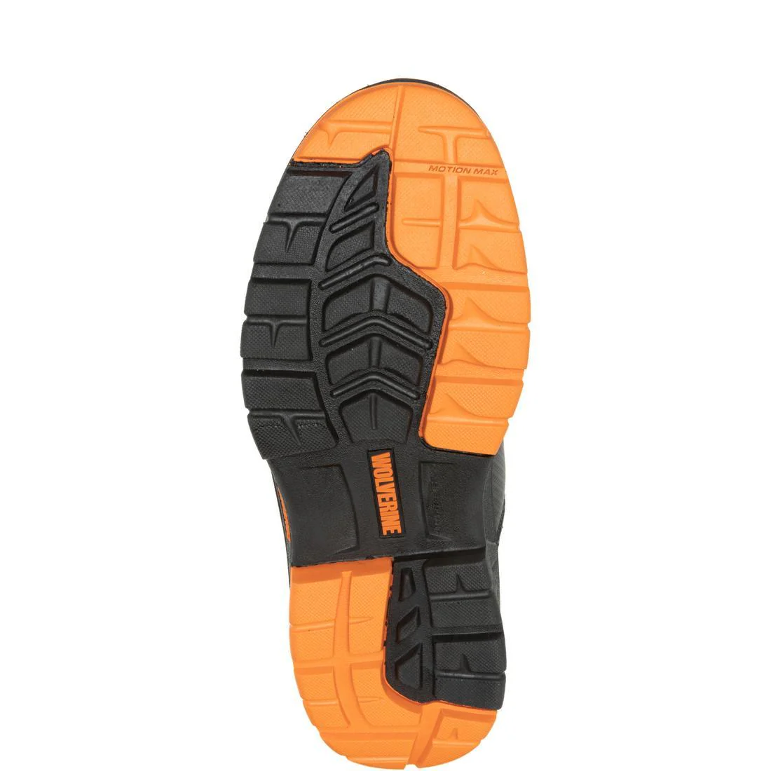 Overpass 6" CarbonMax Toe Waterproof Work Boot Black/Orange - Image 3