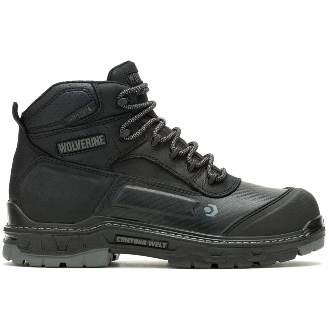 Overpass 6" CarbonMax Work Boot Black/Grey
