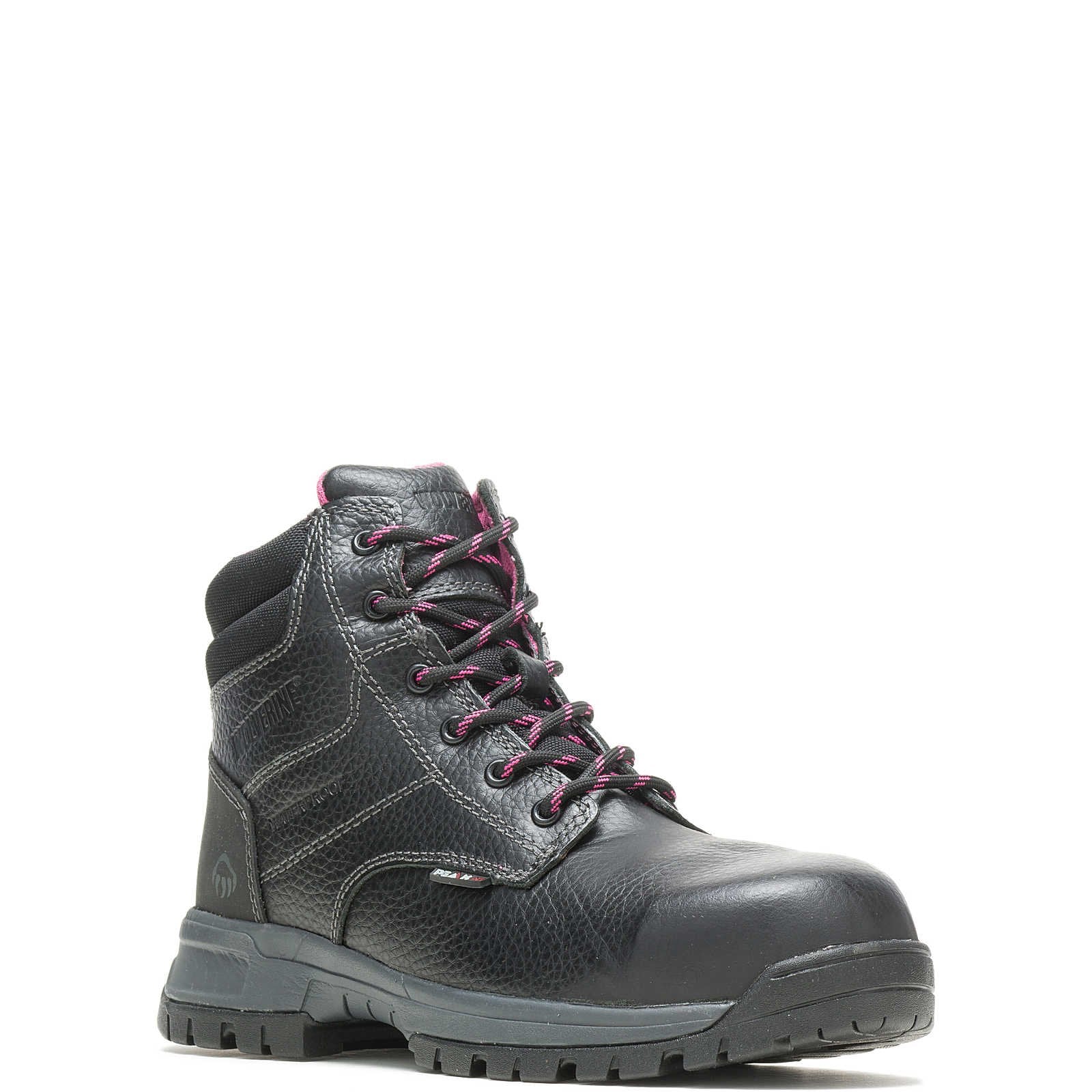 Piper Women's Waterproof Composite-Toe Work Boot Black - Image 2