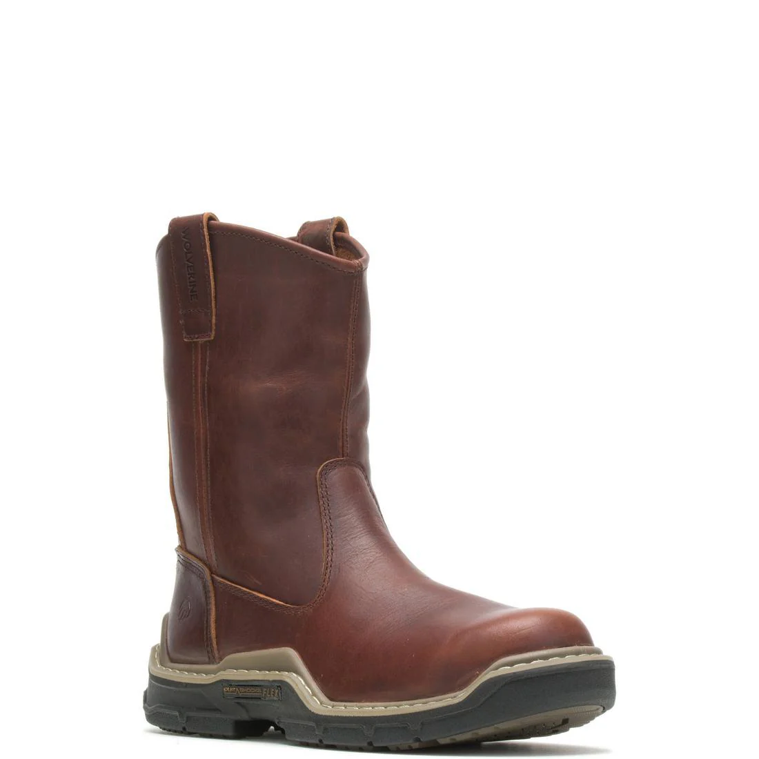 Raider DuraShocks® CarbonMax® Pull-On Wellington Work Boot – Peanut - Image 2