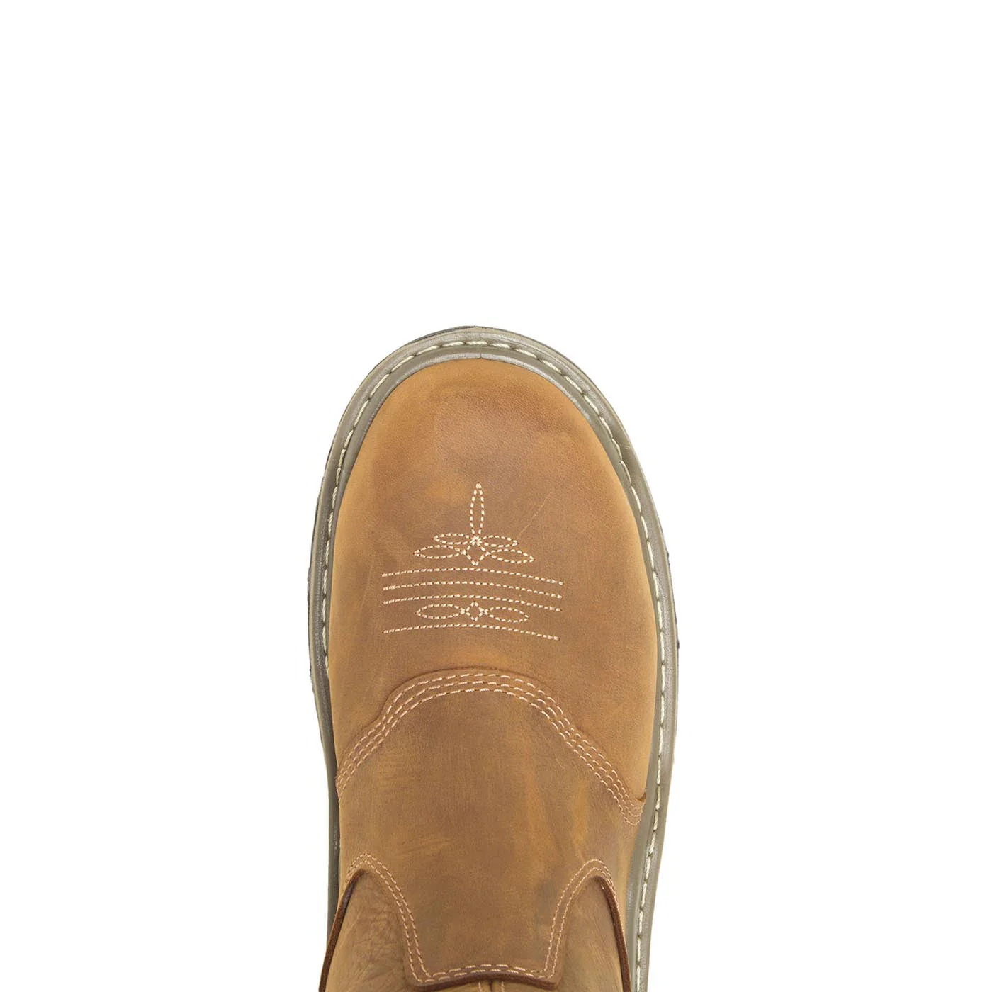 Raider DuraShocks® Western Waterproof CarbonMax® Pull-On Wellington Work Boot - Image 4