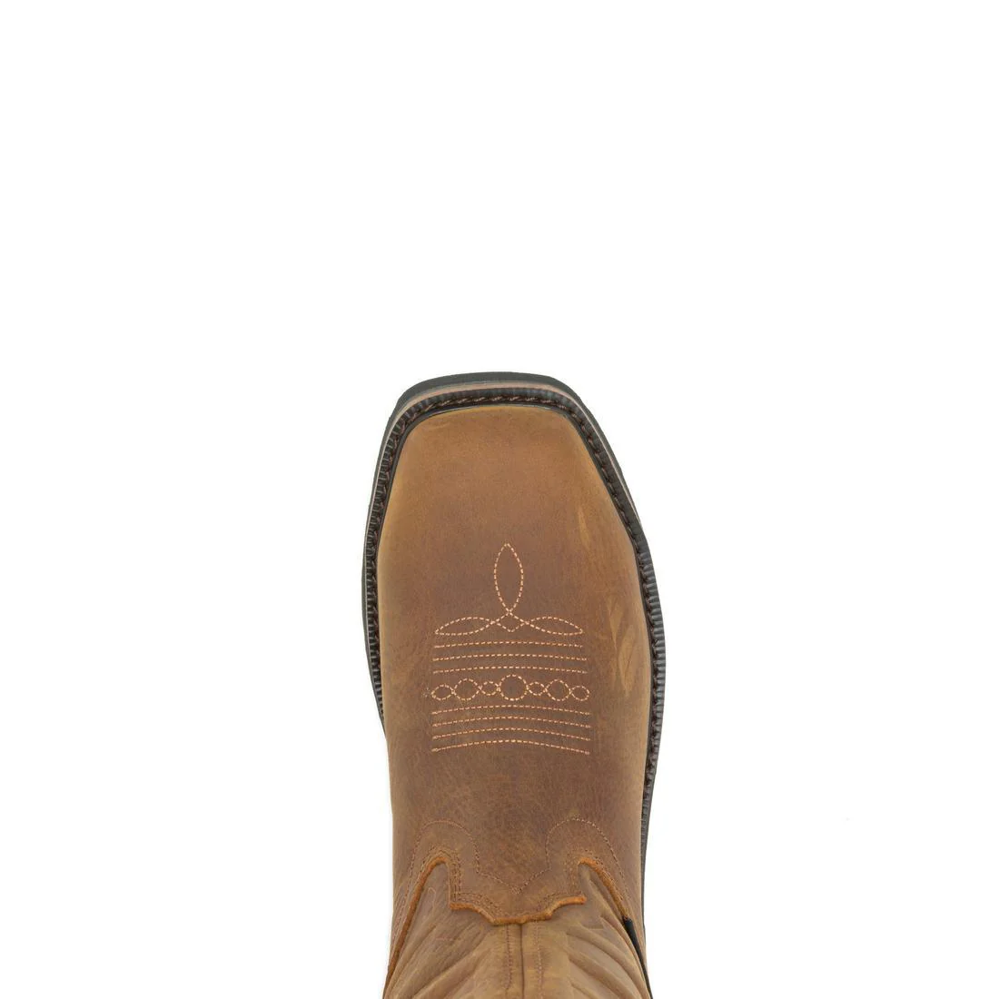 Rancher Flag LX Steel-Toe Pull-On Wellington Waterproof Work Boot Brown - Image 4