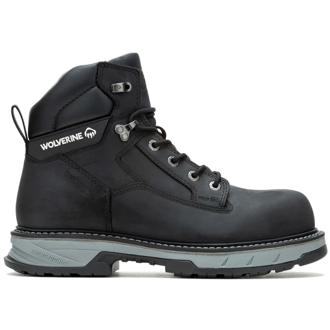ReForce EnergyBound™ 6" Waterproof CarbonMax® Work Boot – Black