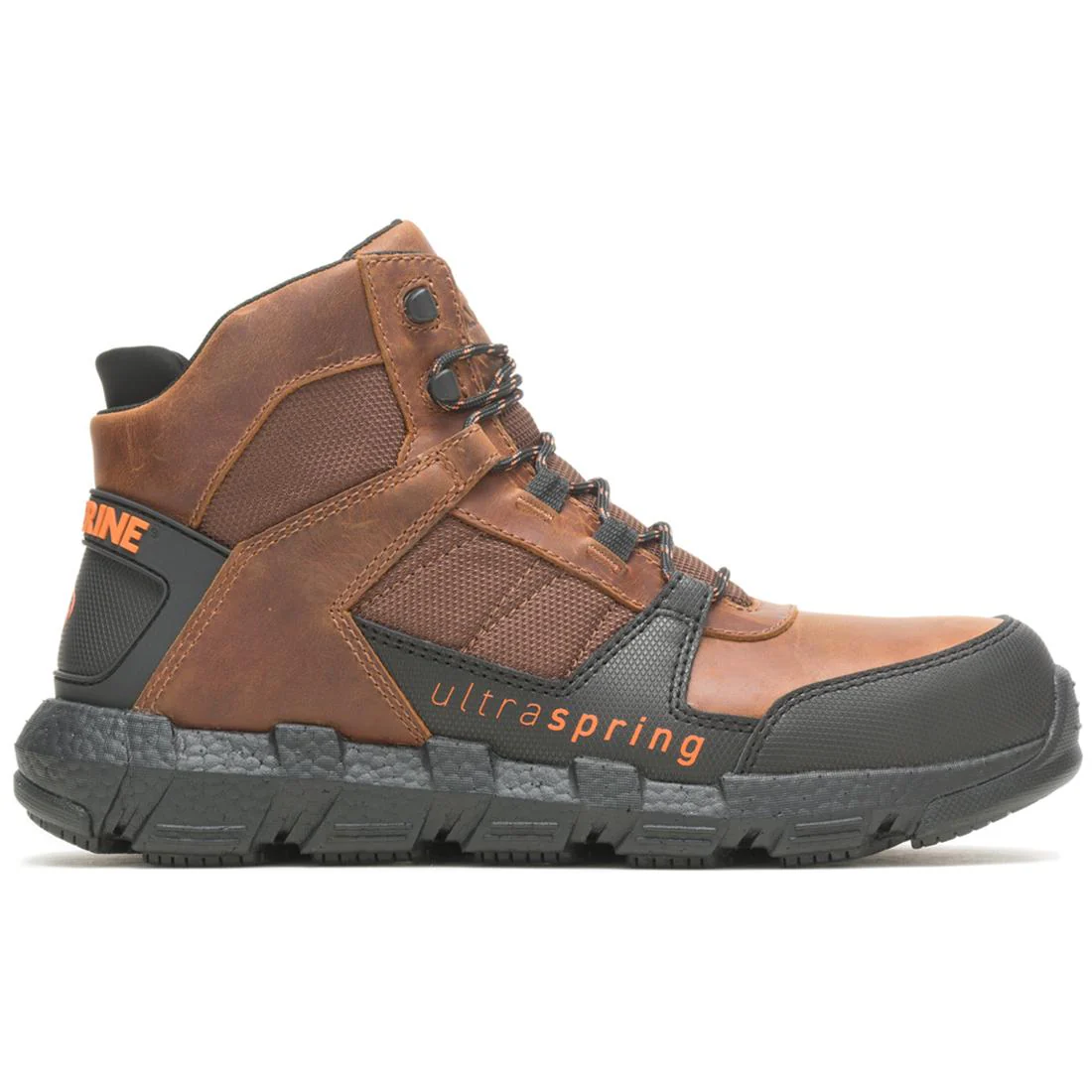 Rev Vent UltraSpring™ DuraShocks® Mid CarbonMax® Work Boot – Tobacco