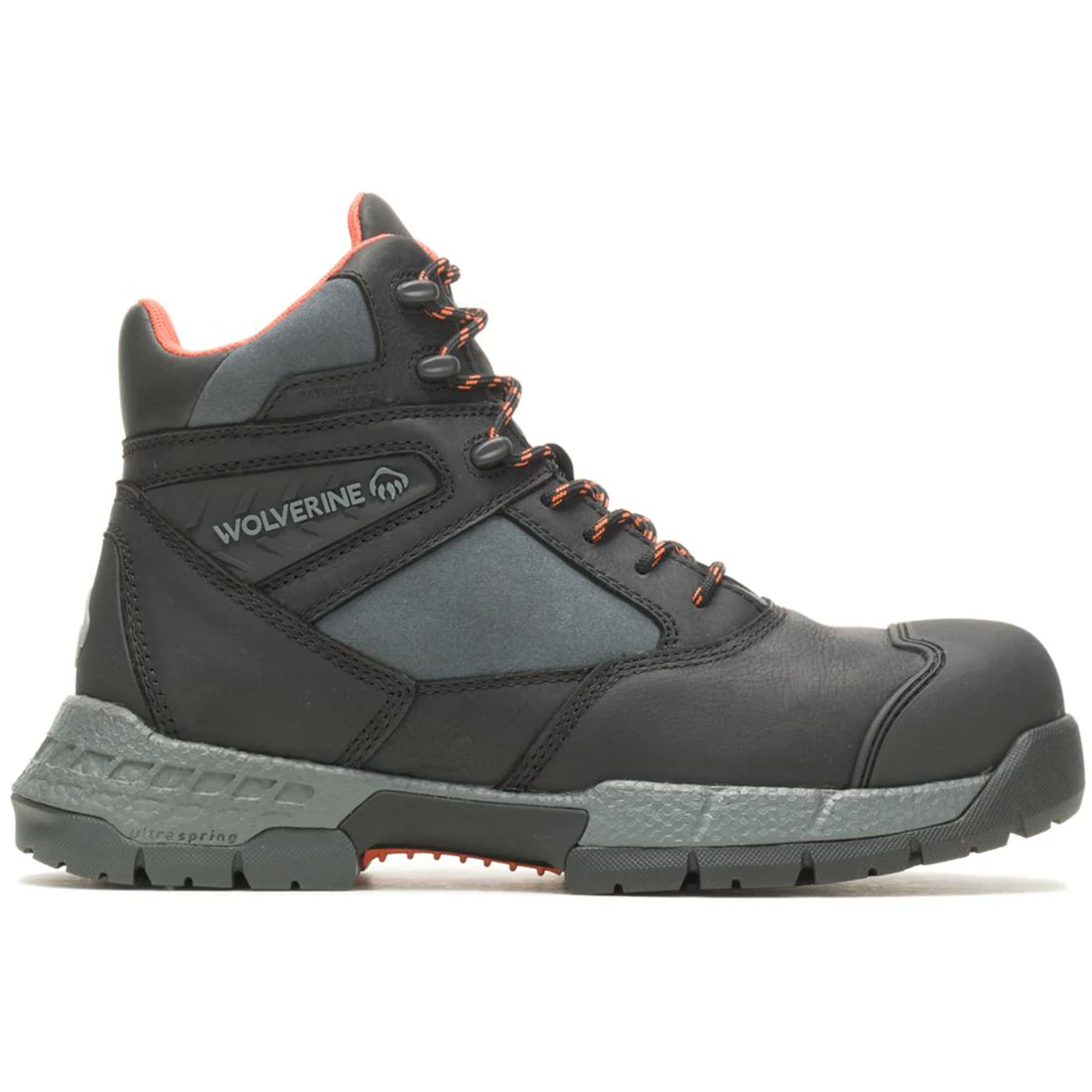 Rush UltraSpring CarbonMax Work Boot Black