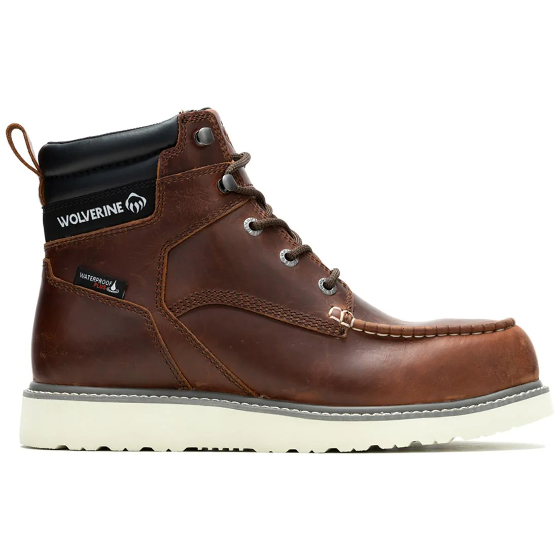 Trade Wedge Moc-Toe 6" Soft-Toe Work Boot Rust
