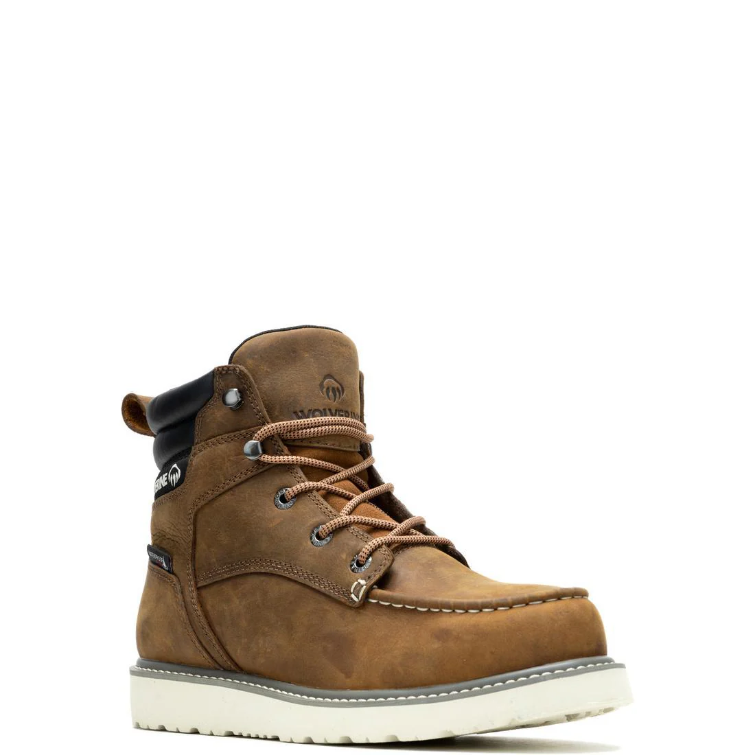 Trade Wedge Moc-Toe 6" Steel-Toe Work Boot Sudan Brown - Image 2