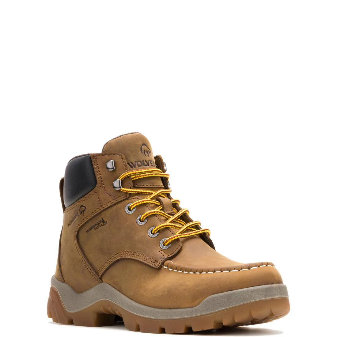Vantage Hyprest 6" WP Moc-Toe Soft-Toe Work Boot Tan - Image 2