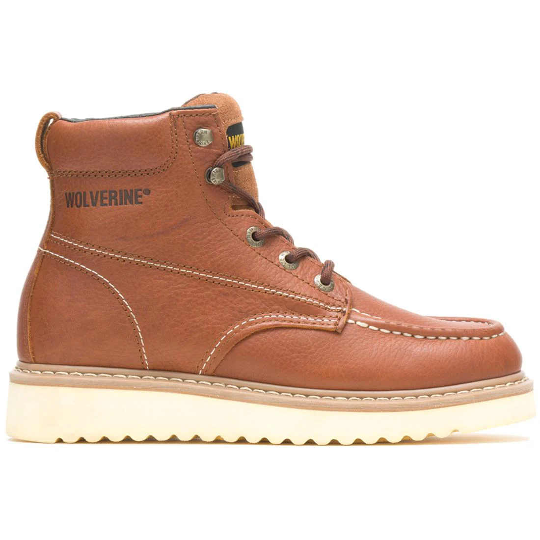 Moc-Toe 6" Steel-Toe EH Work Boot Tan