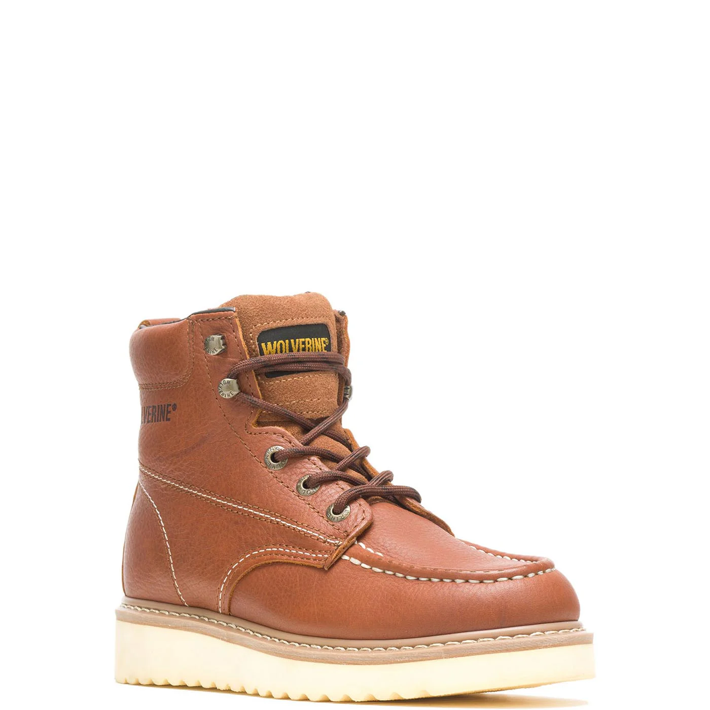 Moc-Toe 6" Steel-Toe EH Work Boot Tan - Image 2