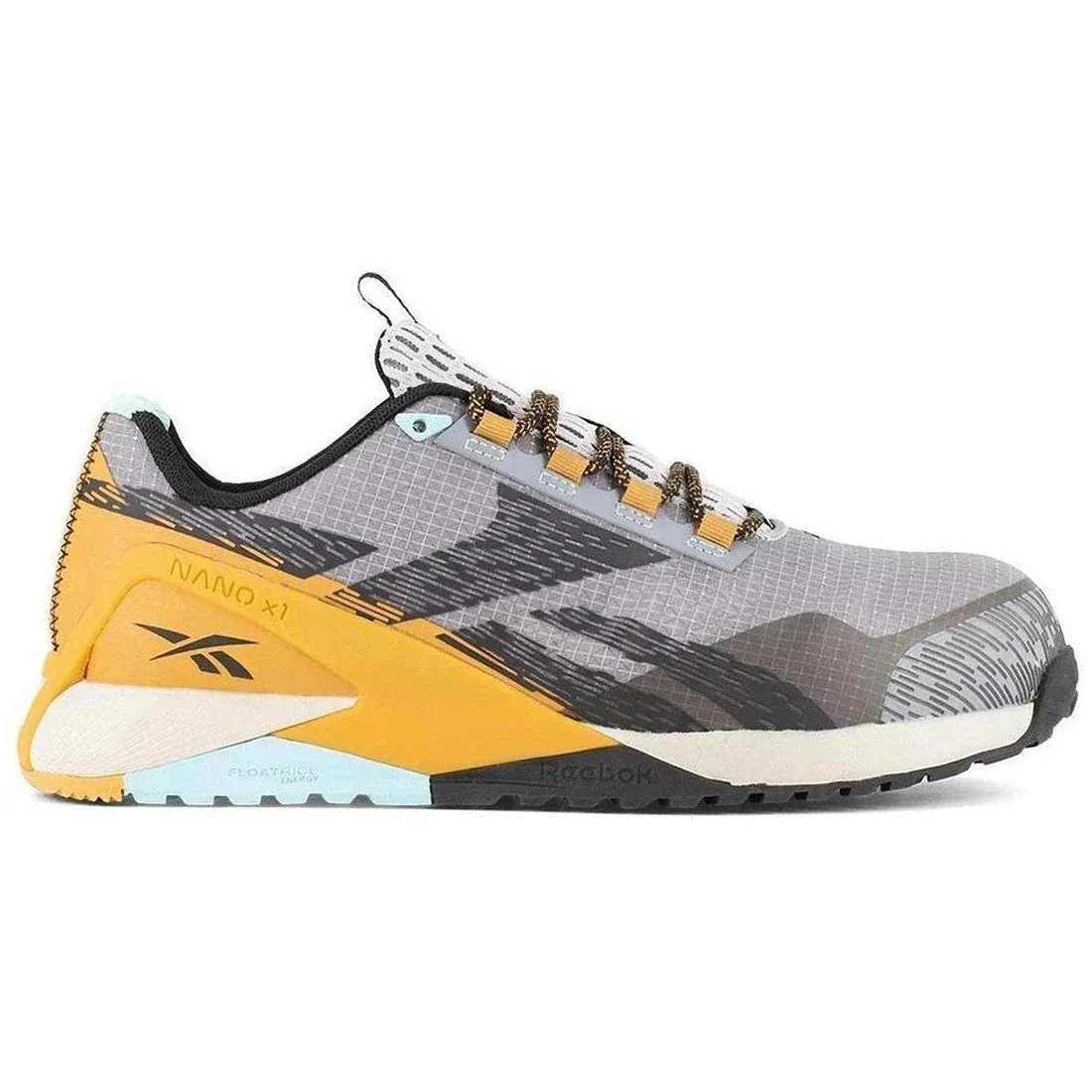 Nano X1 Adventure Composite-Toe Athletic Work Shoe Yellow/Gray