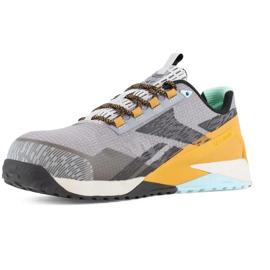 Nano X1 Adventure Composite-Toe Athletic Work Shoe Yellow/Gray - Image 3