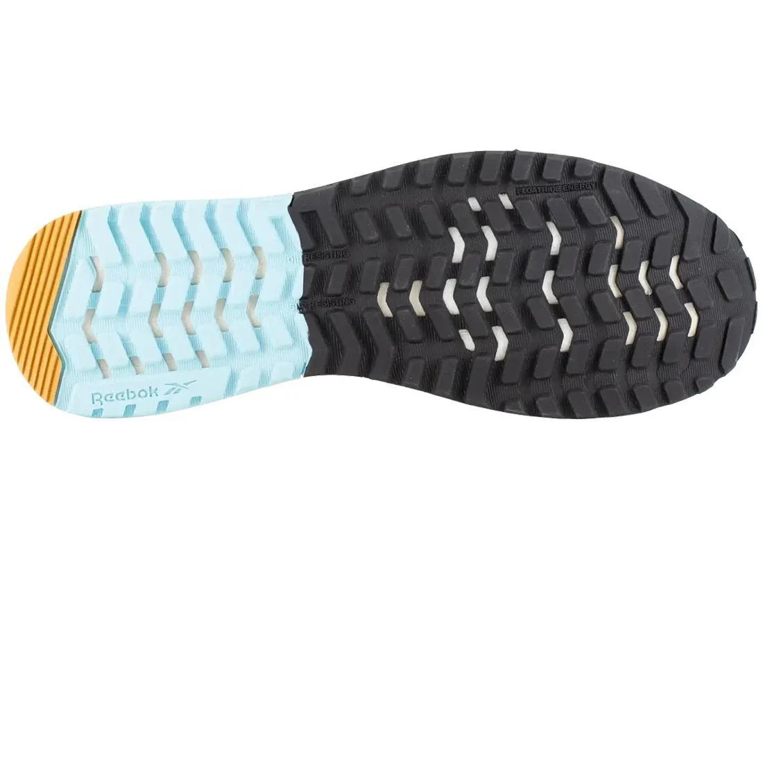 Nano X1 Adventure Composite-Toe Athletic Work Shoe Yellow/Gray - Image 4