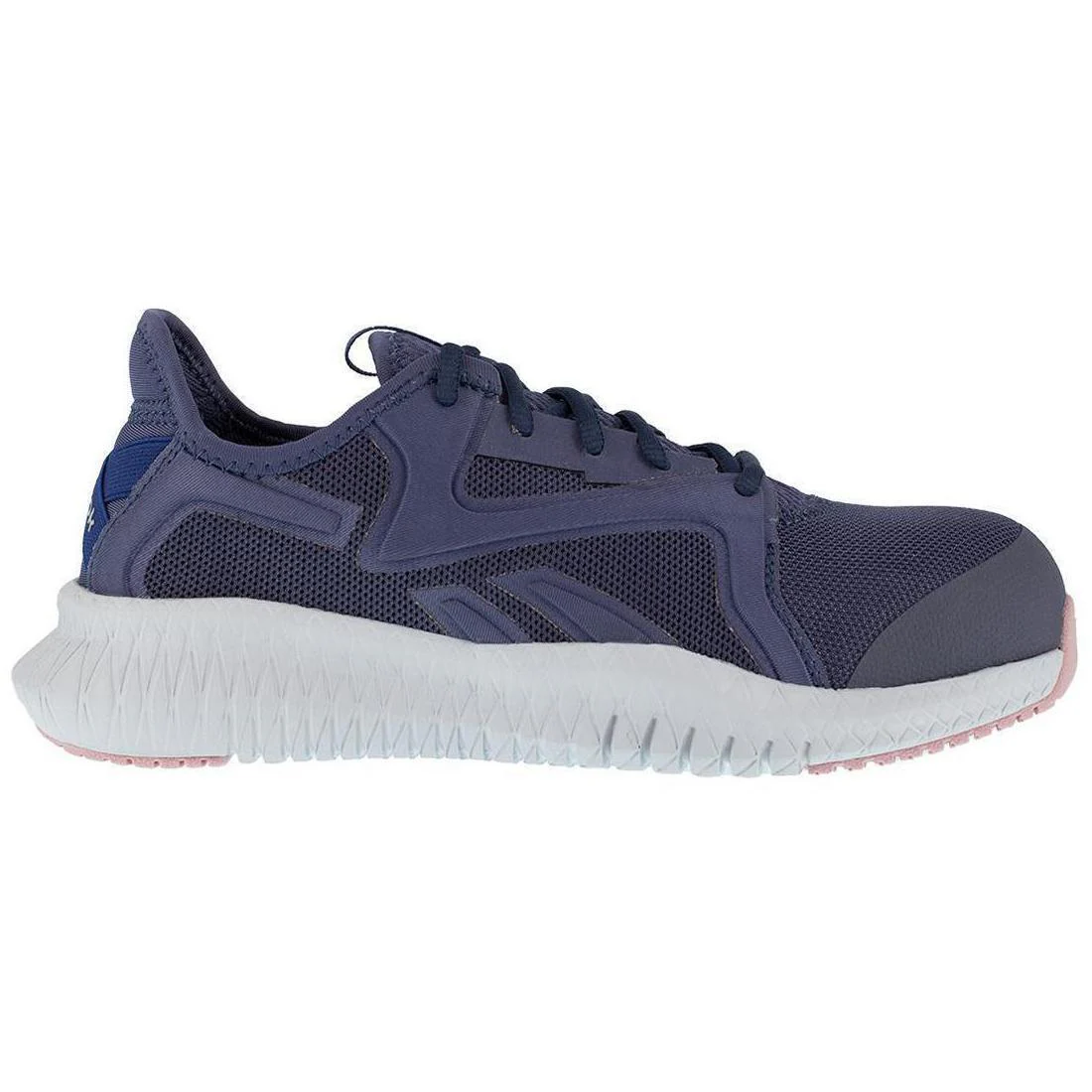 Women's Flexagon 3.0 Composite-Toe Athletic Work Shoe Blue/Pink