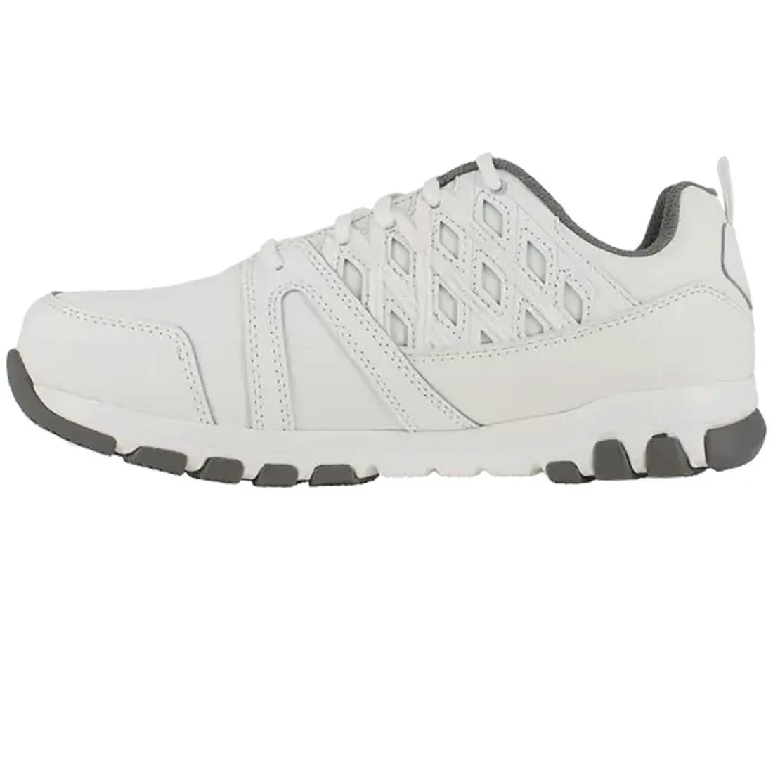 Women's Sublite Steel-Toe Athletic Work Shoe White - Image 4