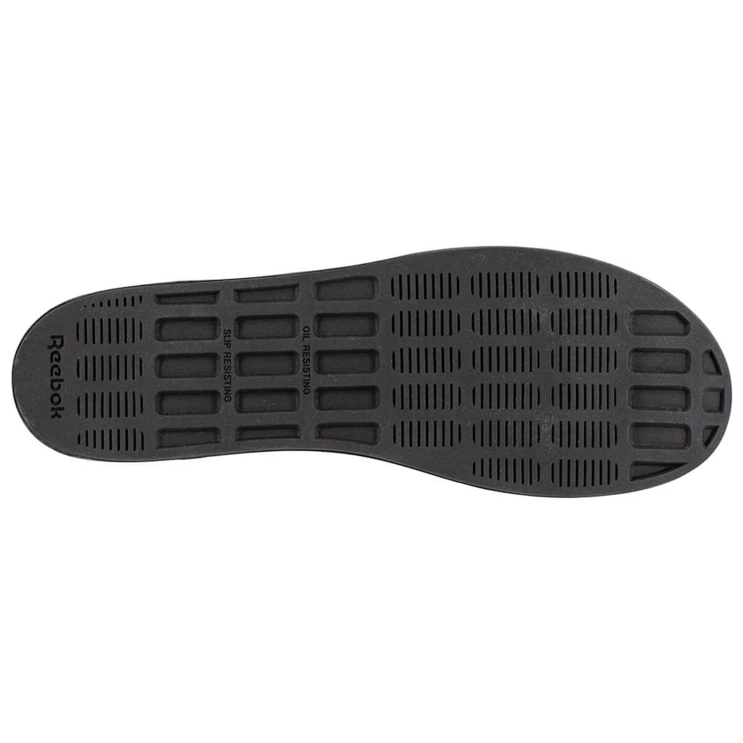Women's Comfortie Steel-Toe Slip on Work Shoe Black/White - Image 4
