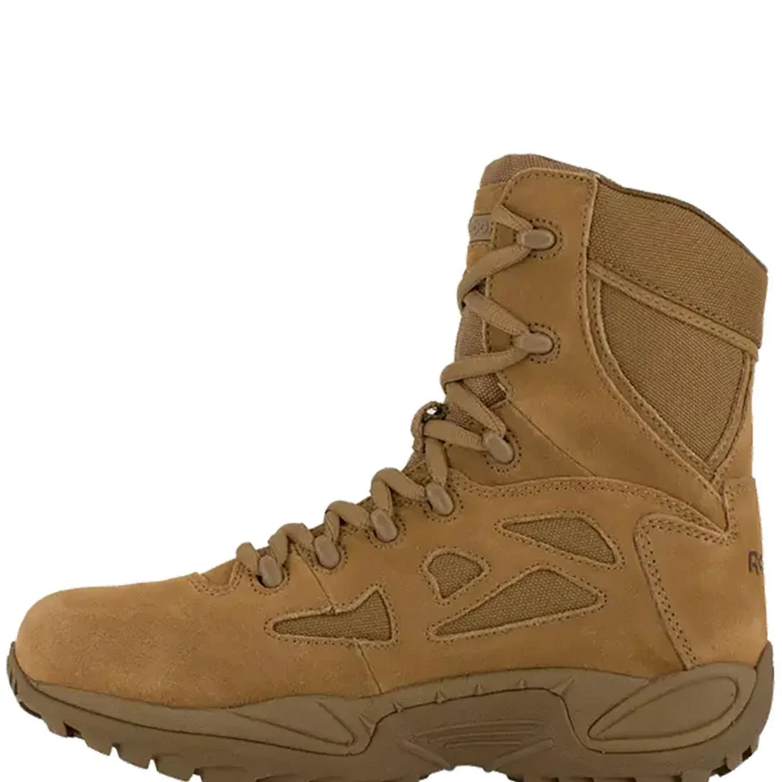 Women's Rapid Response Rb 8 Inch Soft-Toe Military Work Boot Coyote - Image 4