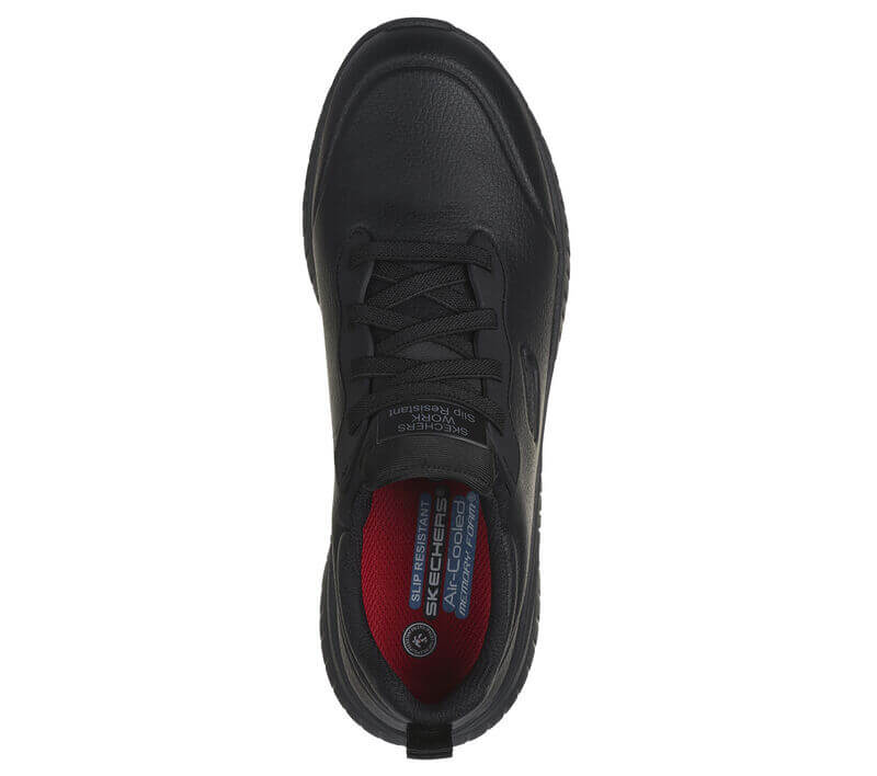 Womens Rodey Relaxed Fit Squad Chaos Slip Resistant Shoe Black - Image 4