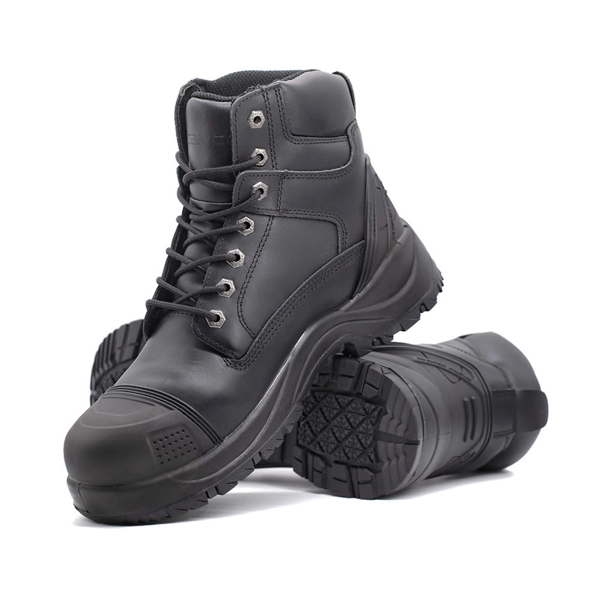 6" Composite-Toe Work Boots Waterproof Black - Image 9