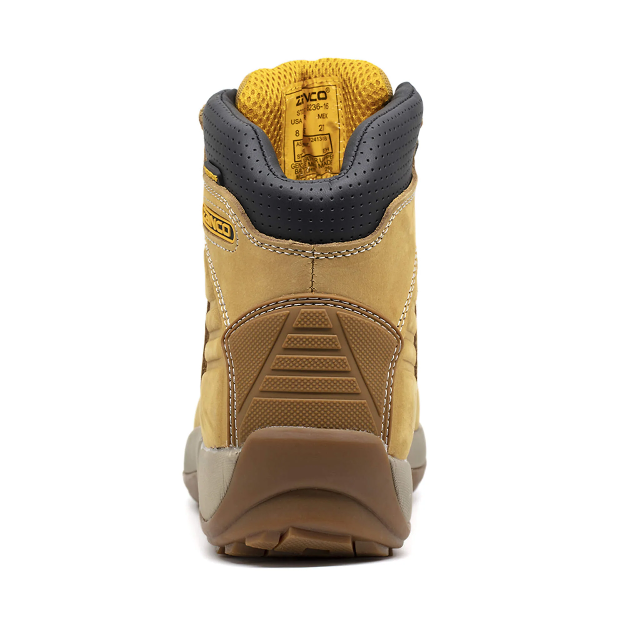 6" Steel Toe Work Boot Waterproof Wheat - Image 5